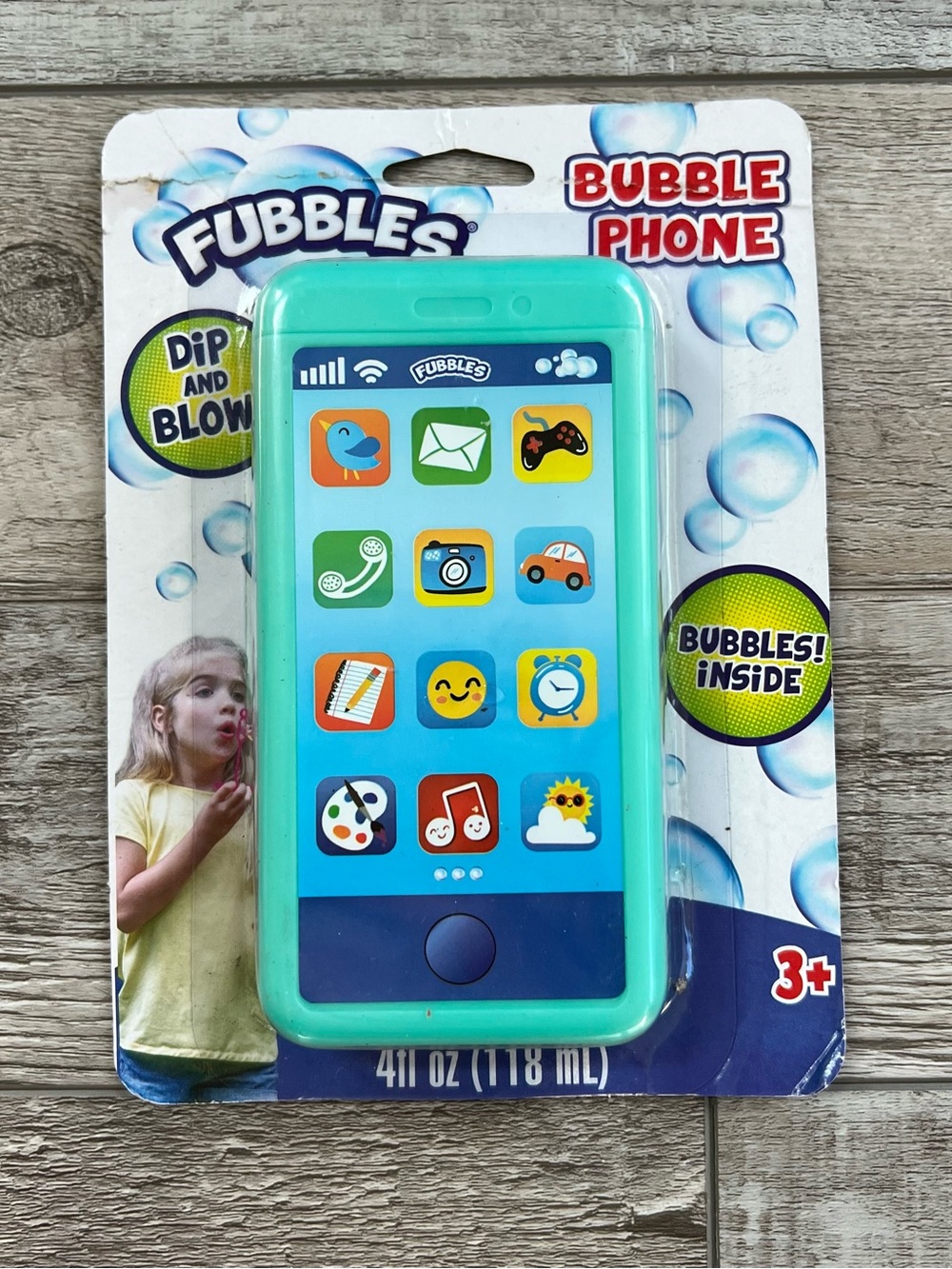 NWT Fubbles Bubble Phone